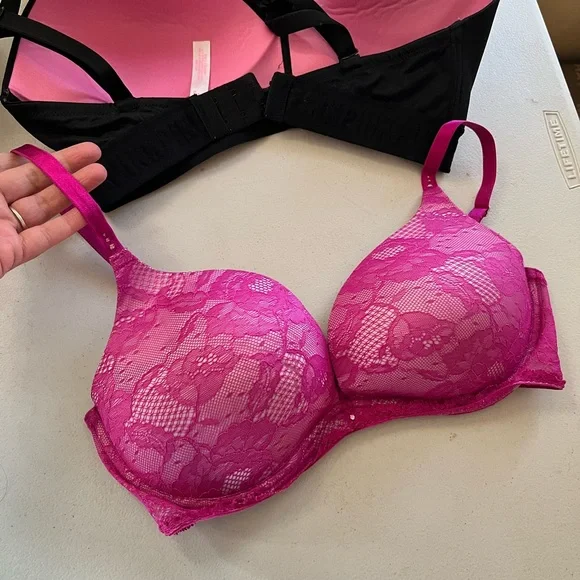 victoria secret Bra Lot sport bra 36D 34D 34DD - Picture 3 of 10